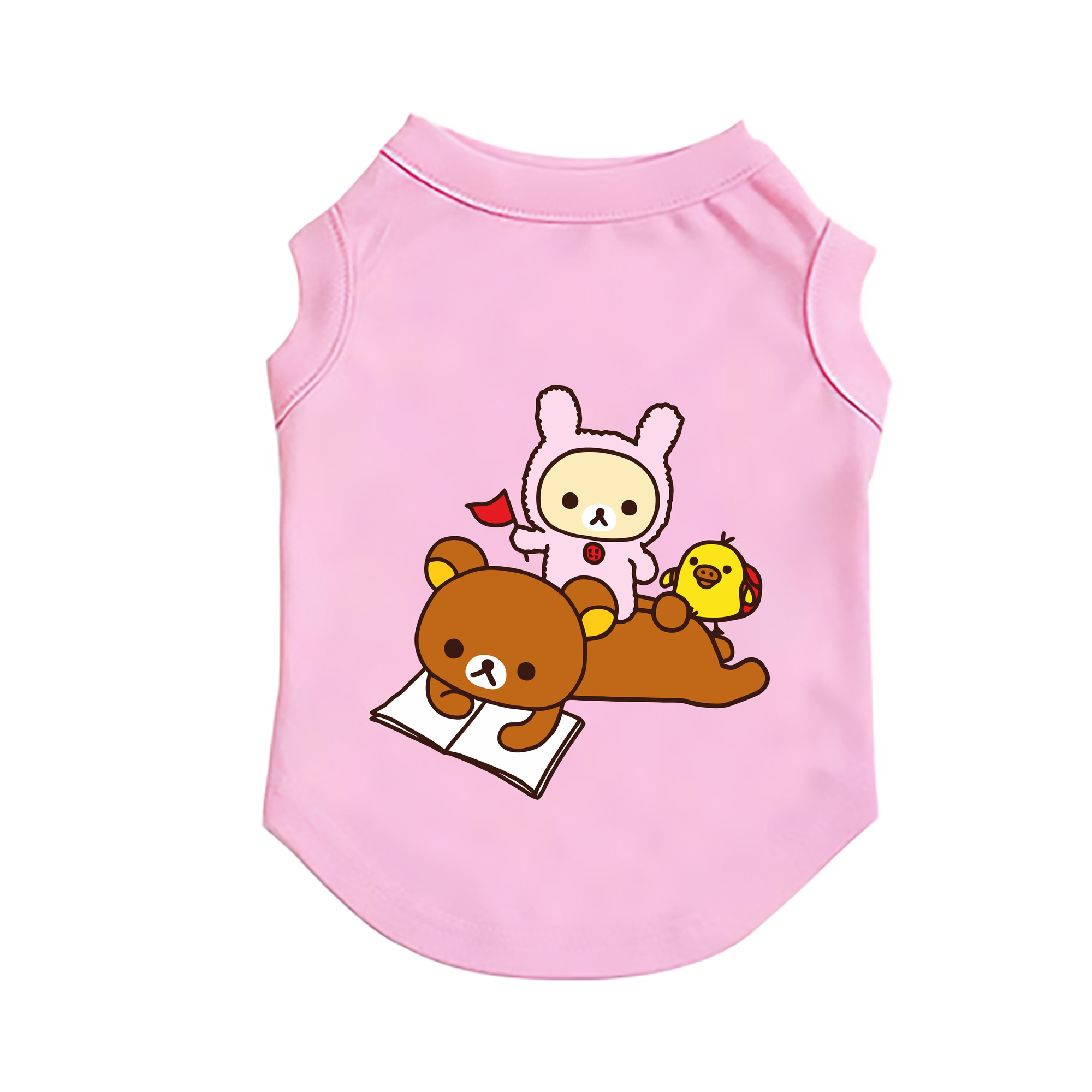 （画像用） リラックマ リラックマ キイロイトリ Rilakkuma Korilakkuma Kiiroitori ペット用ベスト