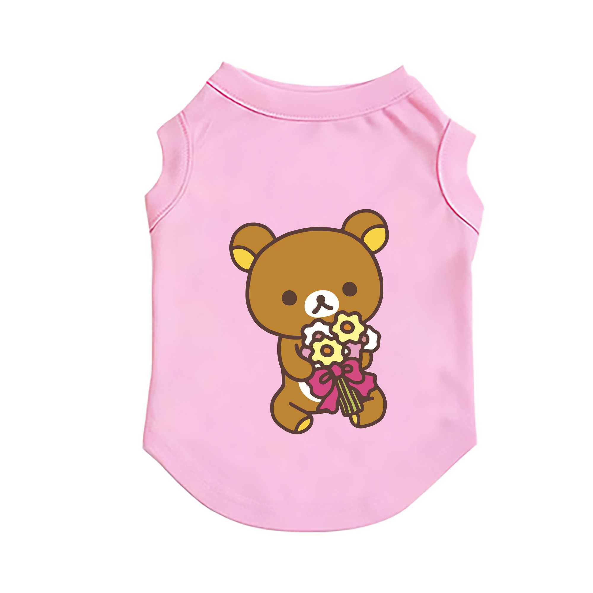（画像用） リラックマ リラックマ キイロイトリ Rilakkuma Korilakkuma Kiiroitori ペット用ベスト