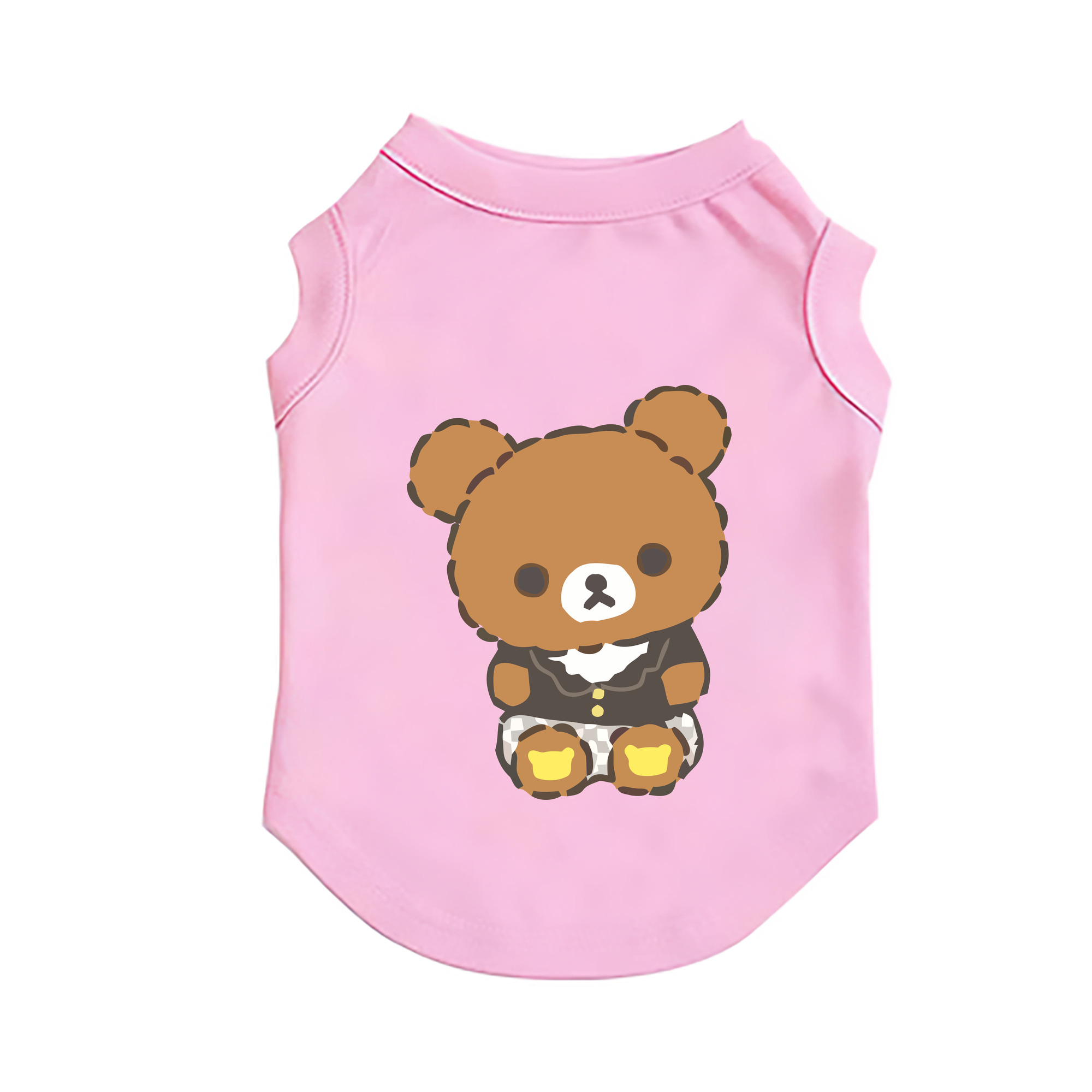 （画像用） リラックマ リラックマ キイロイトリ Rilakkuma Korilakkuma Kiiroitori ペット用ベスト