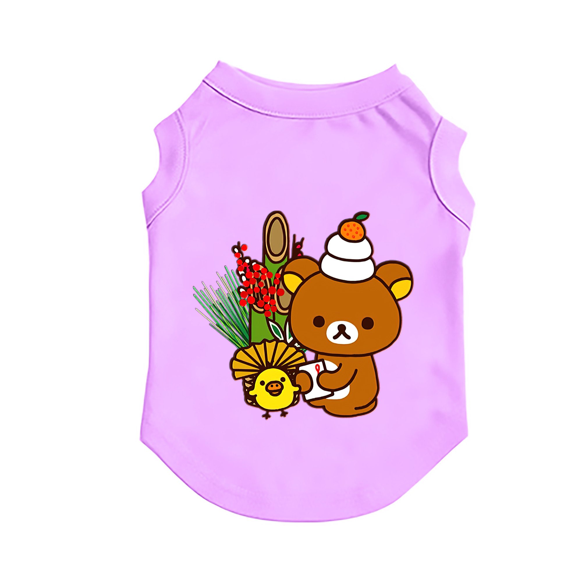 （画像用） リラックマ リラックマ キイロイトリ Rilakkuma Korilakkuma Kiiroitori ペット用ベスト