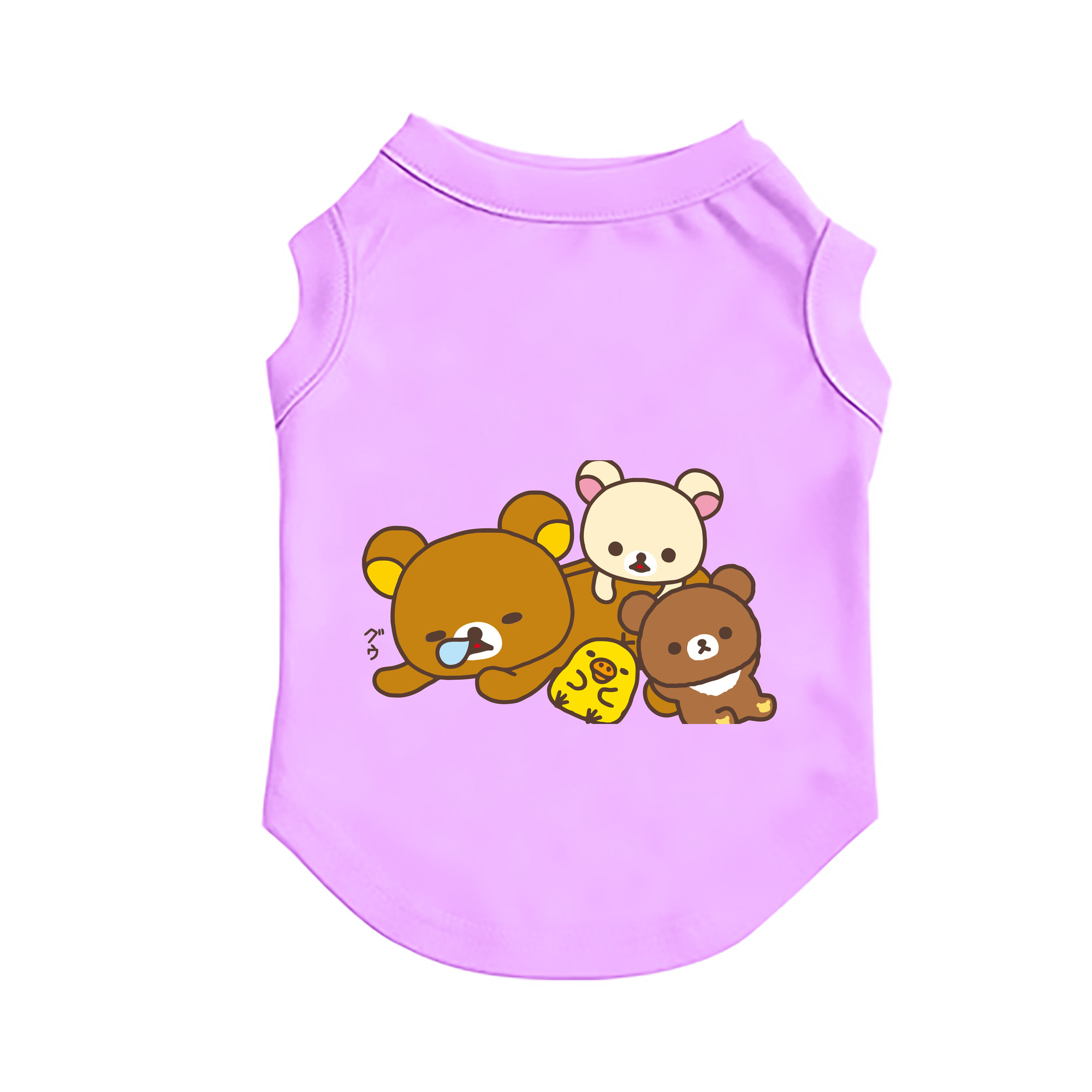 （画像用） リラックマ リラックマ キイロイトリ Rilakkuma Korilakkuma Kiiroitori ペット用ベスト