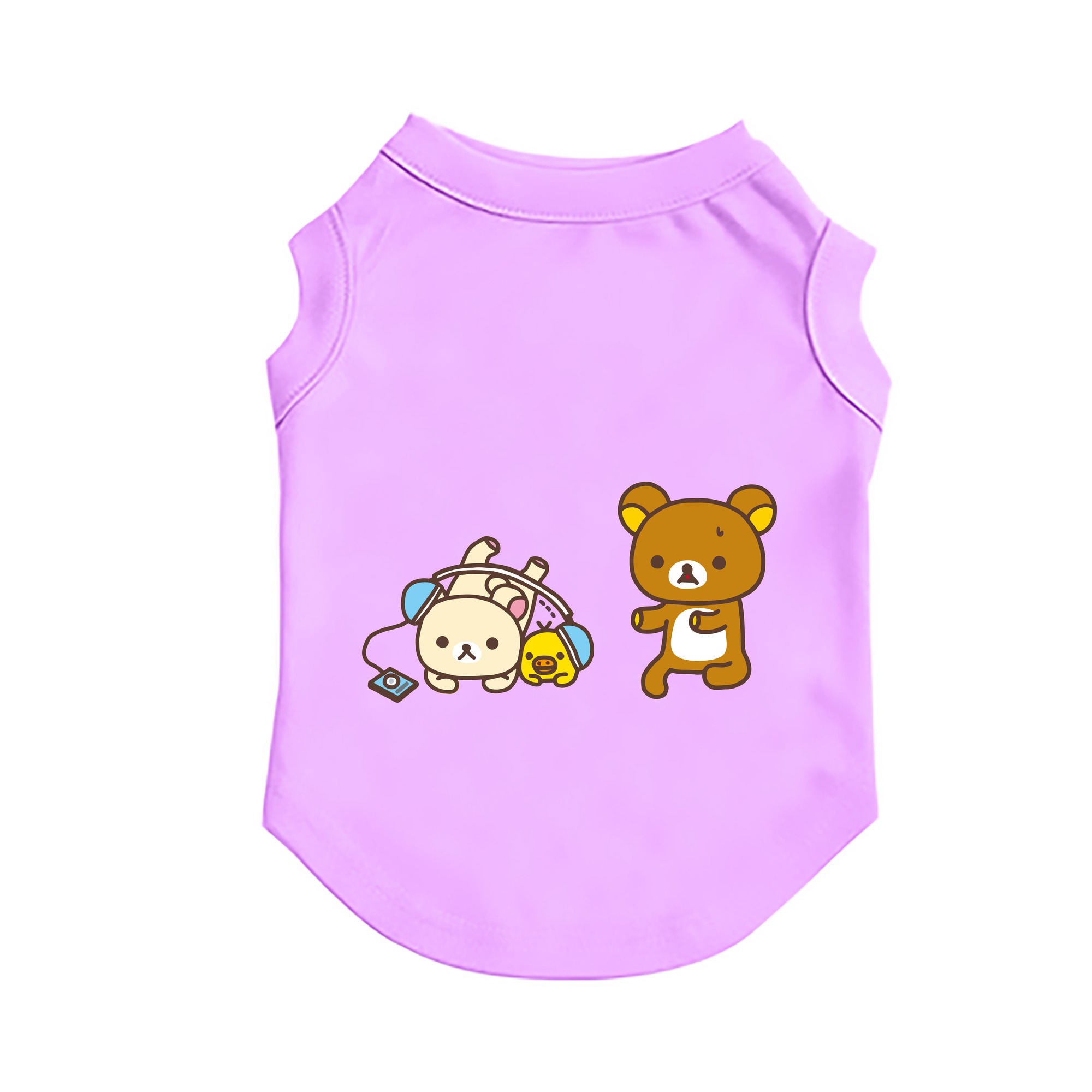 （画像用） リラックマ リラックマ キイロイトリ Rilakkuma Korilakkuma Kiiroitori ペット用ベスト
