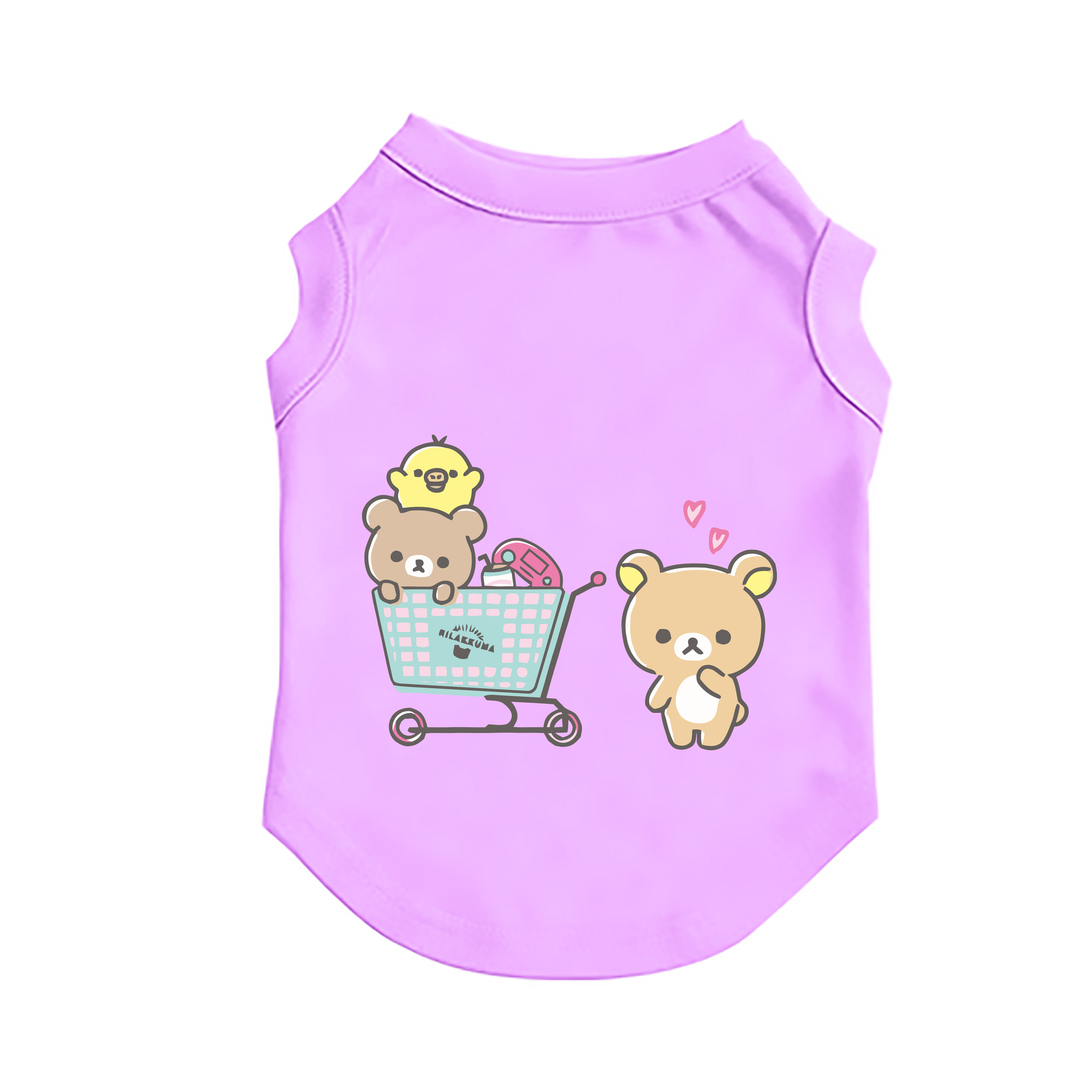 （画像用） リラックマ リラックマ キイロイトリ Rilakkuma Korilakkuma Kiiroitori ペット用ベスト