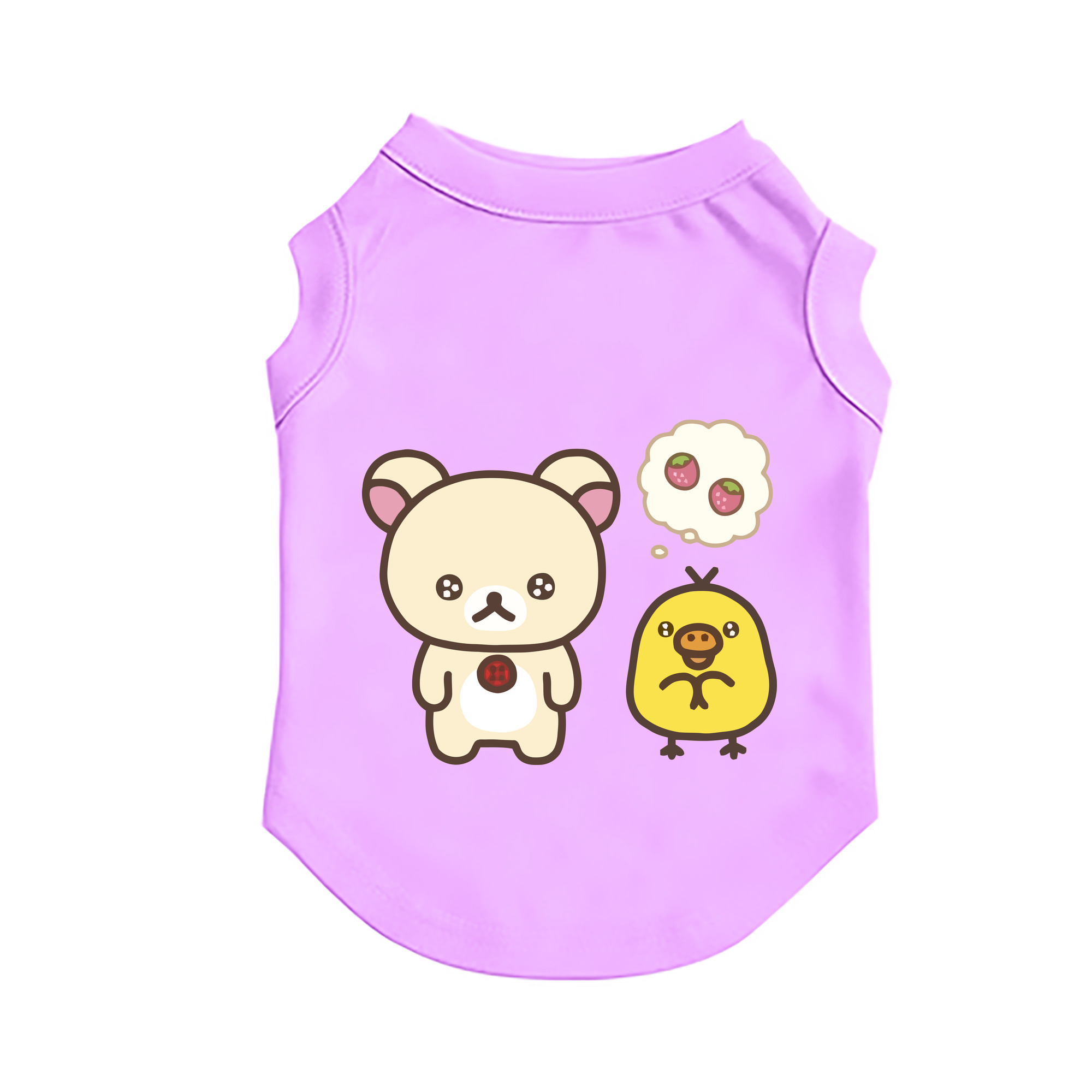 （画像用） リラックマ リラックマ キイロイトリ Rilakkuma Korilakkuma Kiiroitori ペット用ベスト