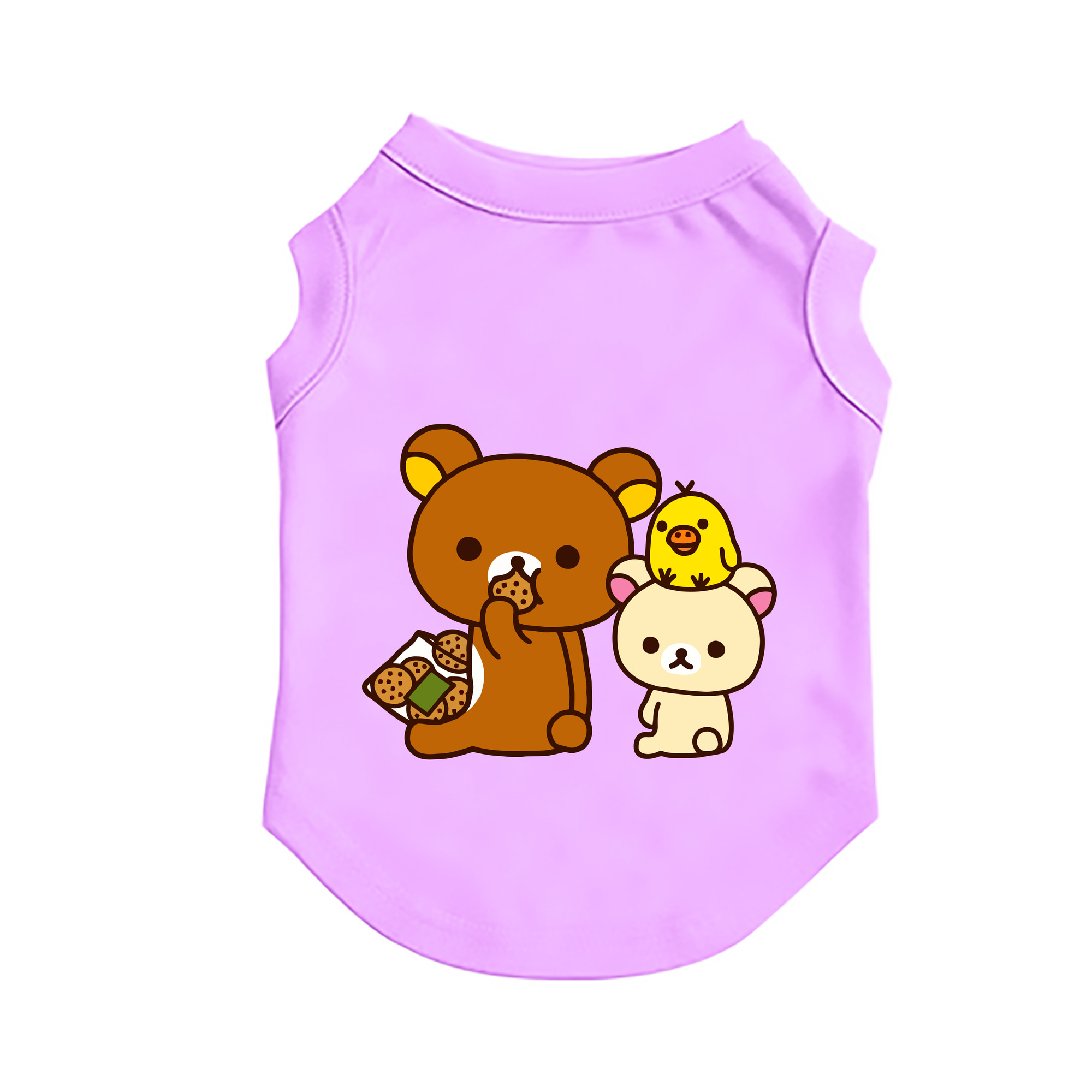 （画像用） リラックマ リラックマ キイロイトリ Rilakkuma Korilakkuma Kiiroitori ペット用ベスト