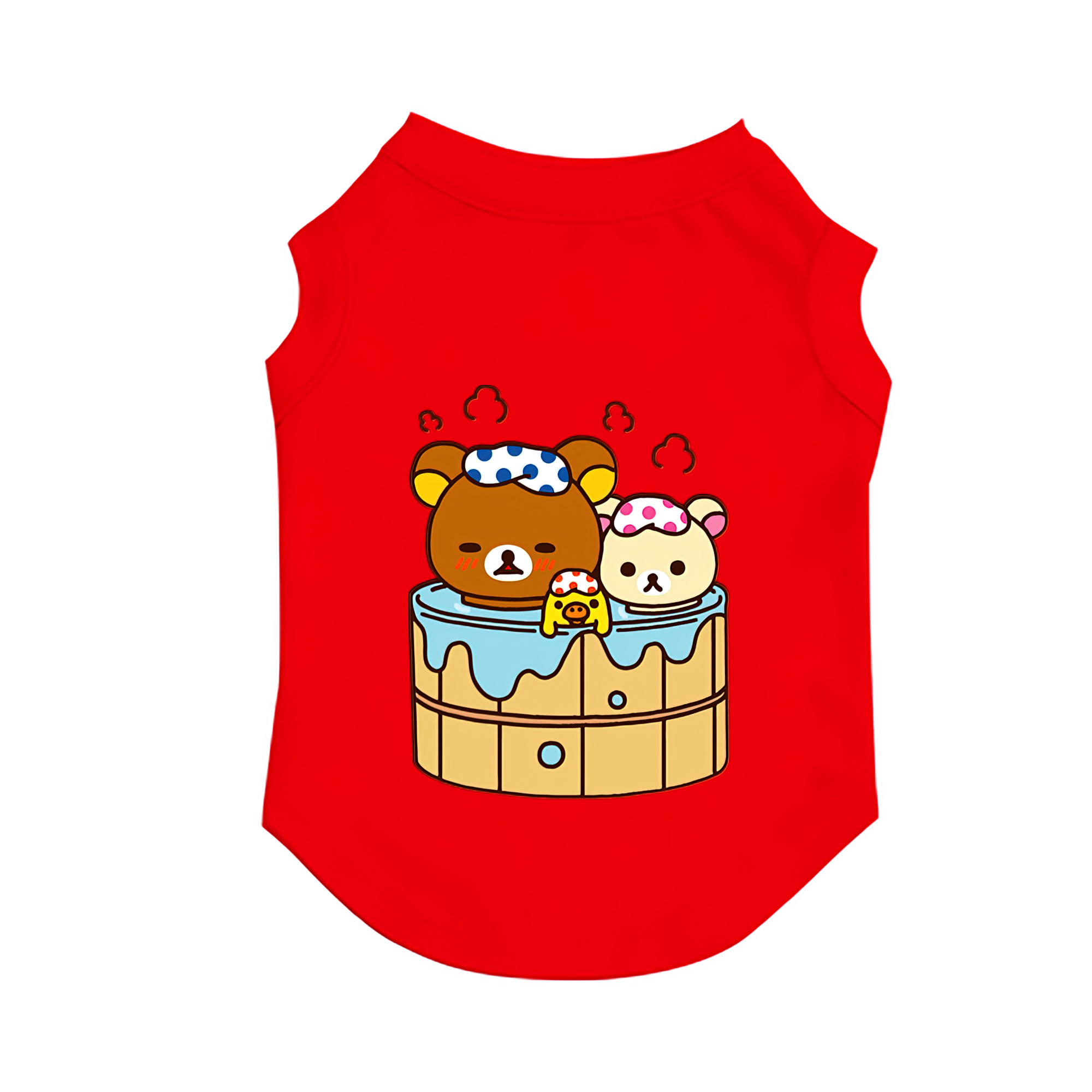 （画像用） リラックマ リラックマ キイロイトリ Rilakkuma Korilakkuma Kiiroitori ペット用ベスト