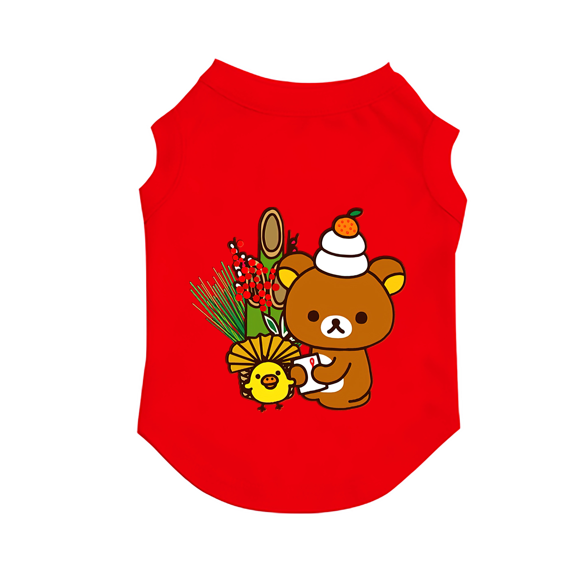 （画像用） リラックマ リラックマ キイロイトリ Rilakkuma Korilakkuma Kiiroitori ペット用ベスト