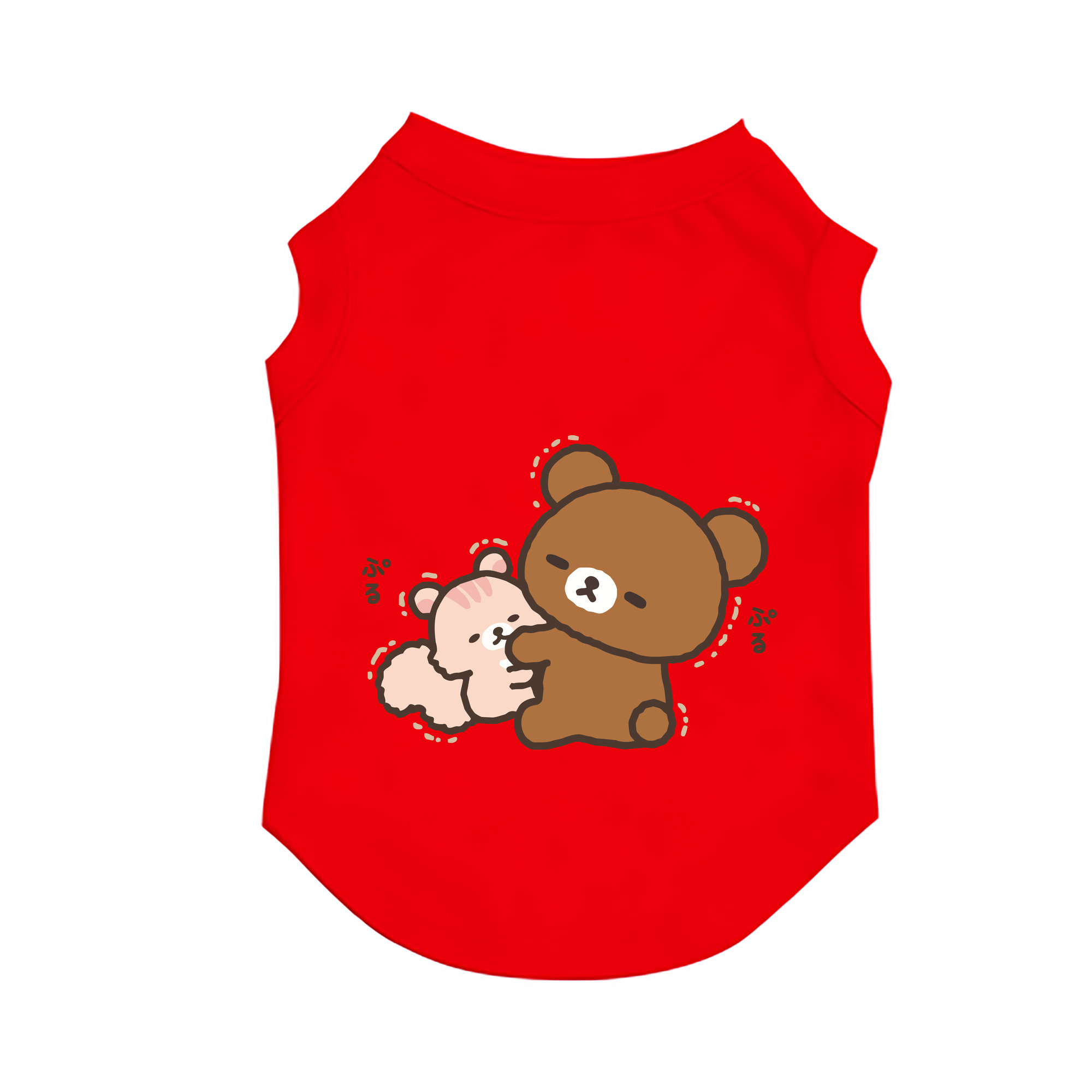 （画像用） リラックマ リラックマ キイロイトリ Rilakkuma Korilakkuma Kiiroitori ペット用ベスト