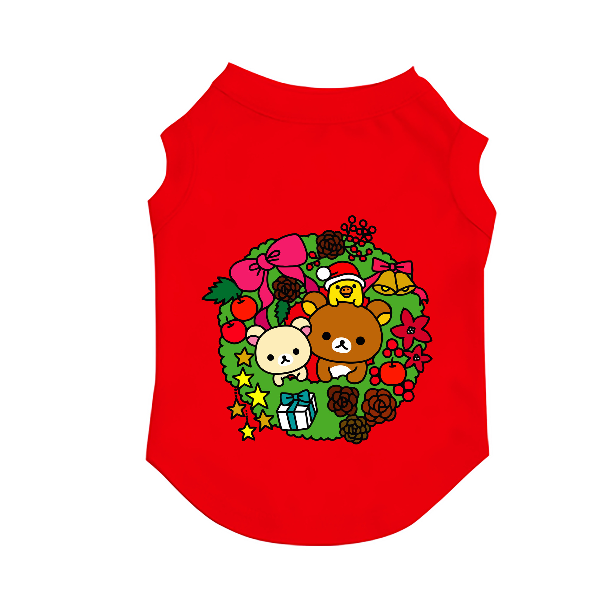 （画像用） リラックマ リラックマ キイロイトリ Rilakkuma Korilakkuma Kiiroitori ペット用ベスト