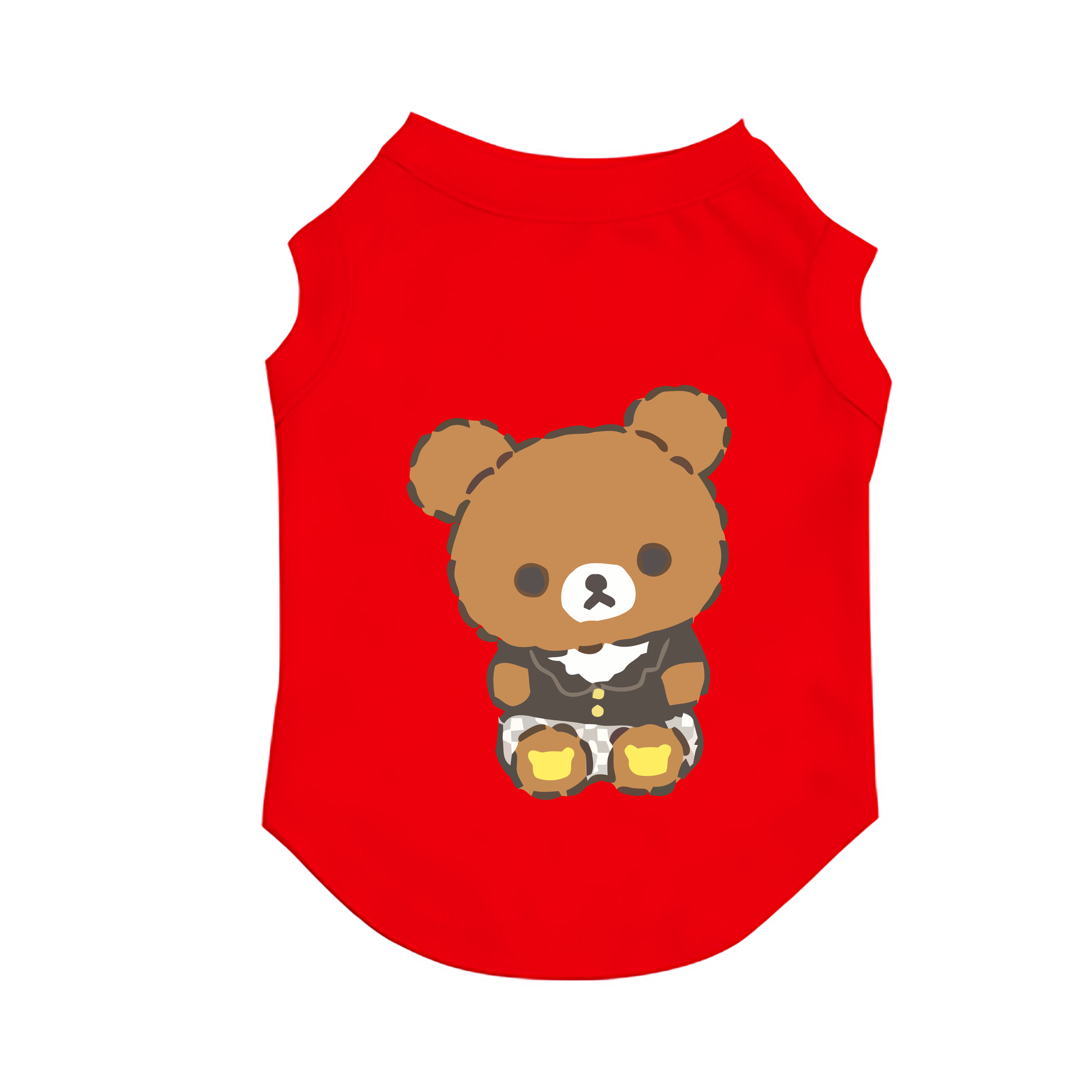 （画像用） リラックマ リラックマ キイロイトリ Rilakkuma Korilakkuma Kiiroitori ペット用ベスト