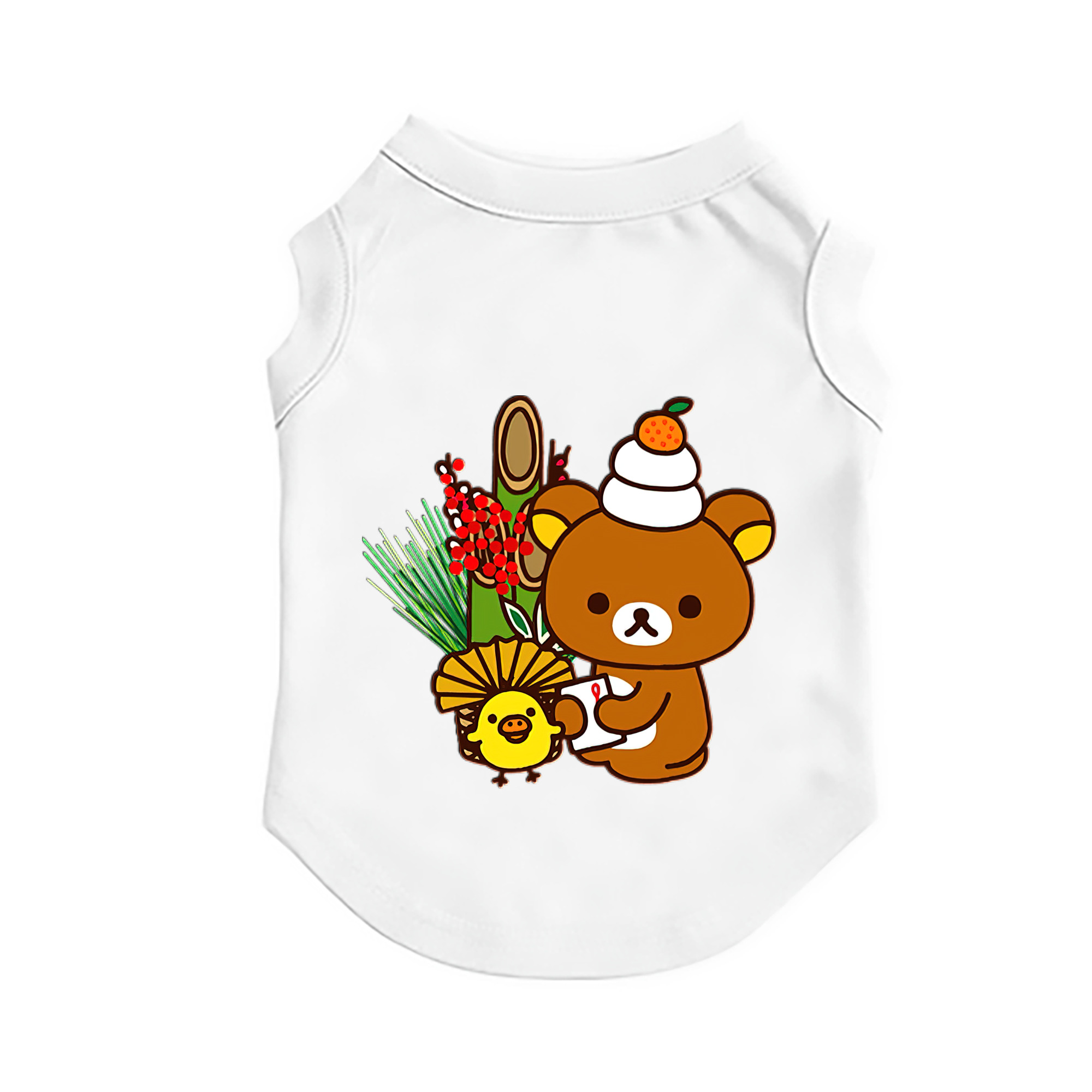 （画像用） リラックマ リラックマ キイロイトリ Rilakkuma Korilakkuma Kiiroitori ペット用ベスト