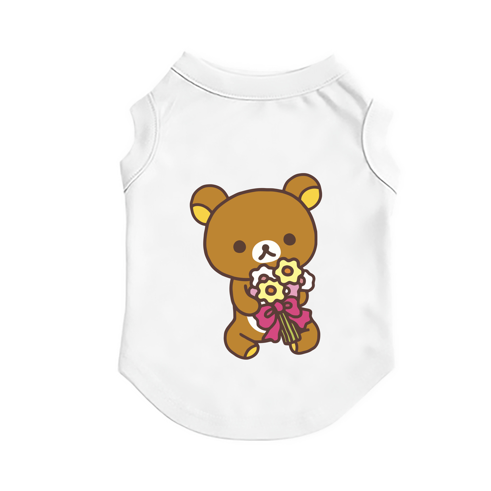 （画像用） リラックマ リラックマ キイロイトリ Rilakkuma Korilakkuma Kiiroitori ペット用ベスト