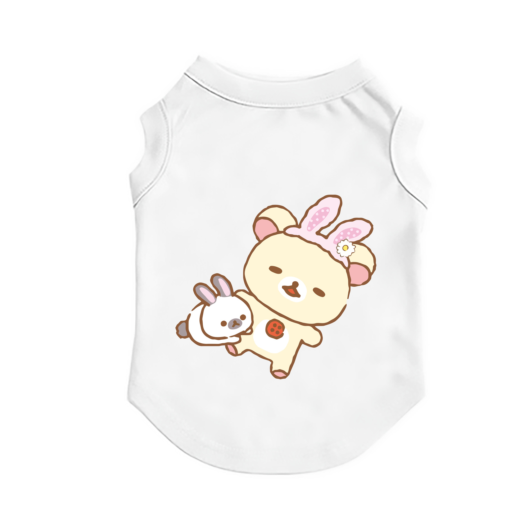 （画像用） リラックマ リラックマ キイロイトリ Rilakkuma Korilakkuma Kiiroitori ペット用ベスト