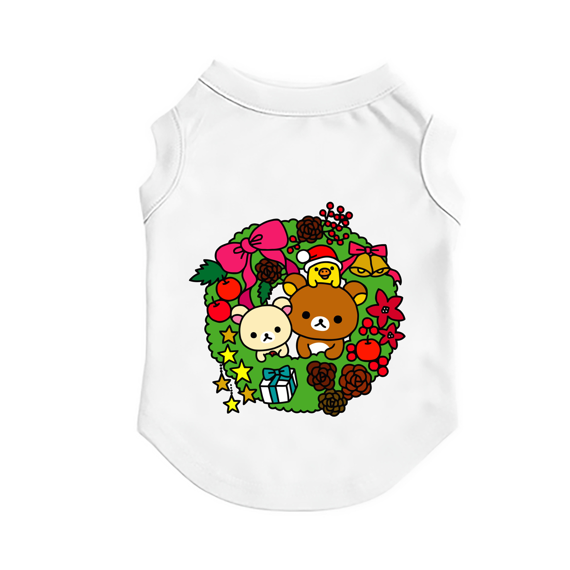 （画像用） リラックマ リラックマ キイロイトリ Rilakkuma Korilakkuma Kiiroitori ペット用ベスト