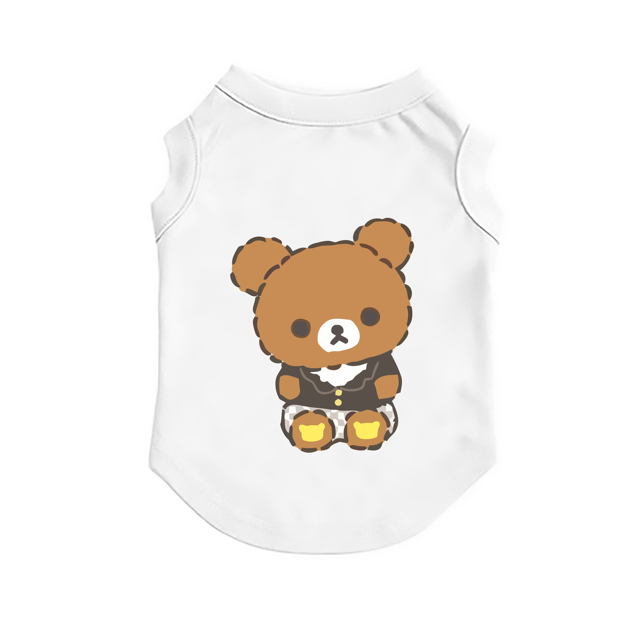 （画像用） リラックマ リラックマ キイロイトリ Rilakkuma Korilakkuma Kiiroitori ペット用ベスト