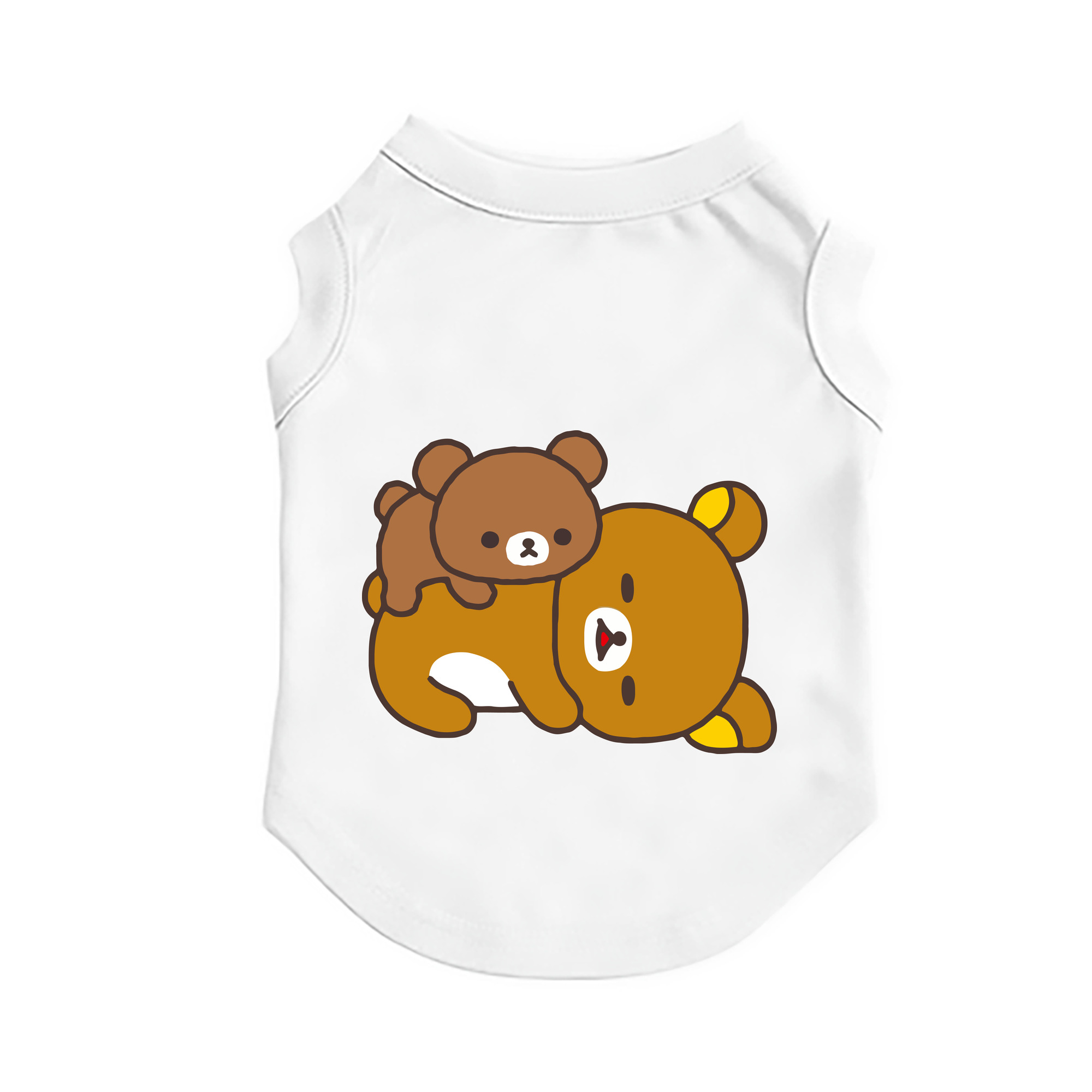 （画像用） リラックマ リラックマ キイロイトリ Rilakkuma Korilakkuma Kiiroitori ペット用ベスト
