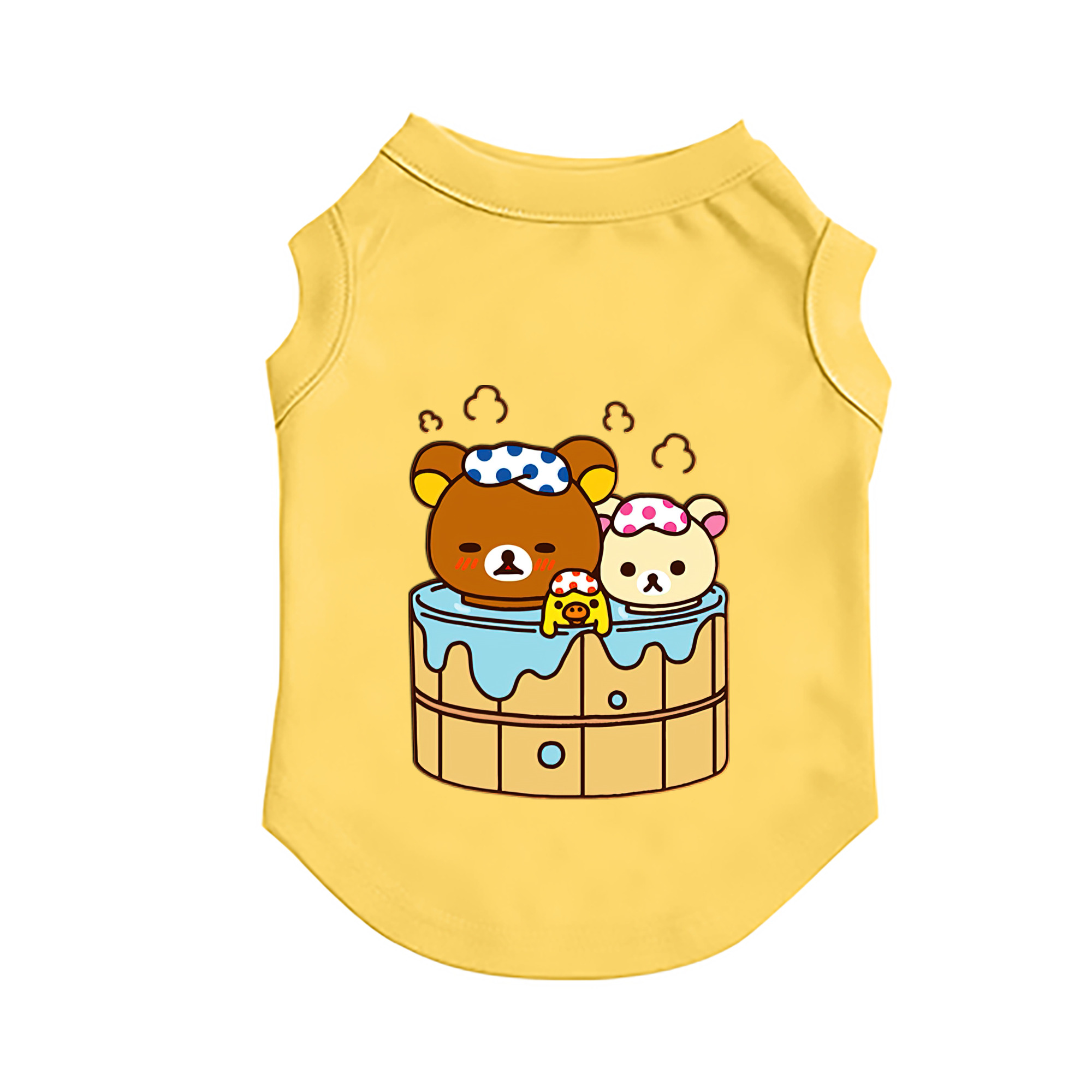 （画像用） リラックマ リラックマ キイロイトリ Rilakkuma Korilakkuma Kiiroitori ペット用ベスト