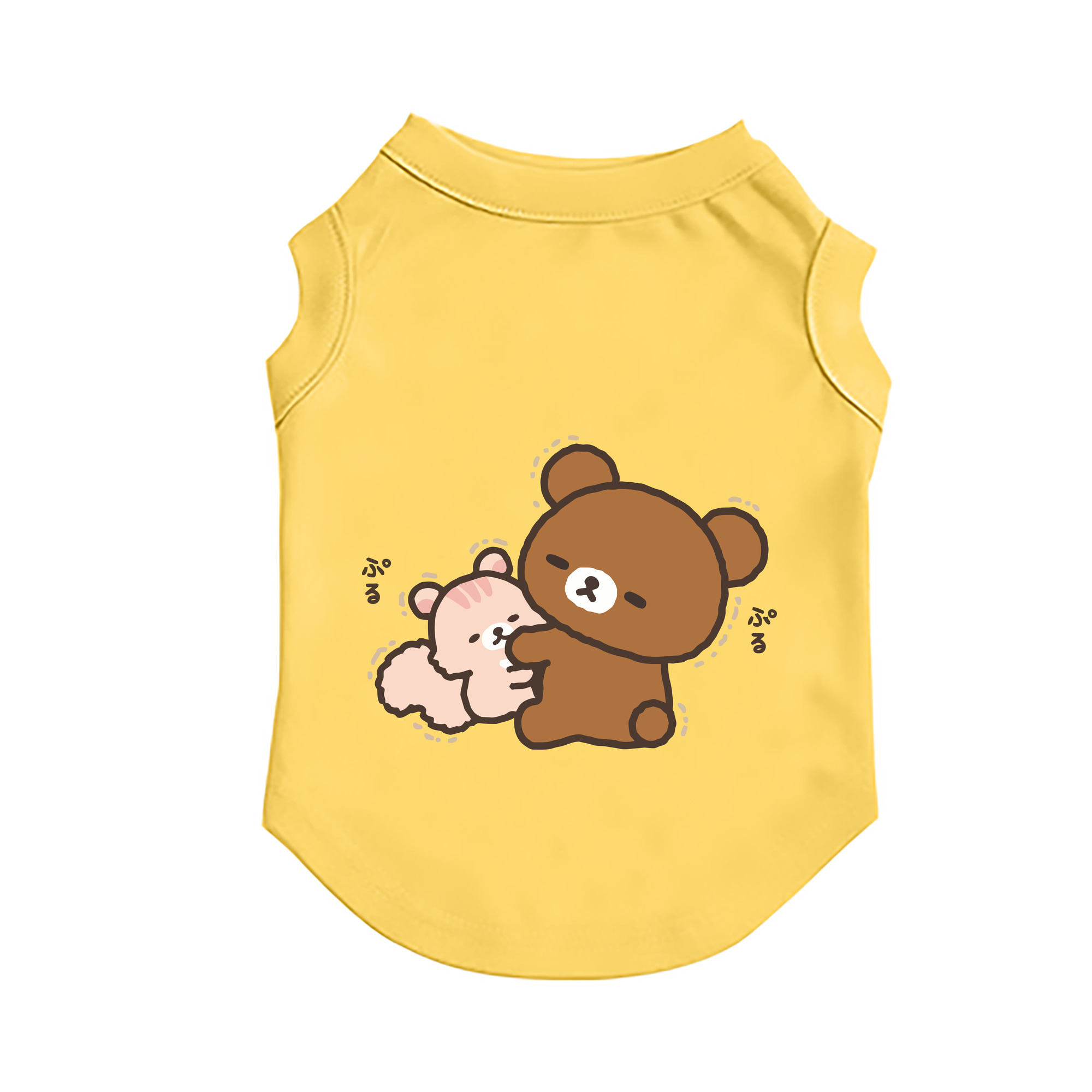 （画像用） リラックマ リラックマ キイロイトリ Rilakkuma Korilakkuma Kiiroitori ペット用ベスト