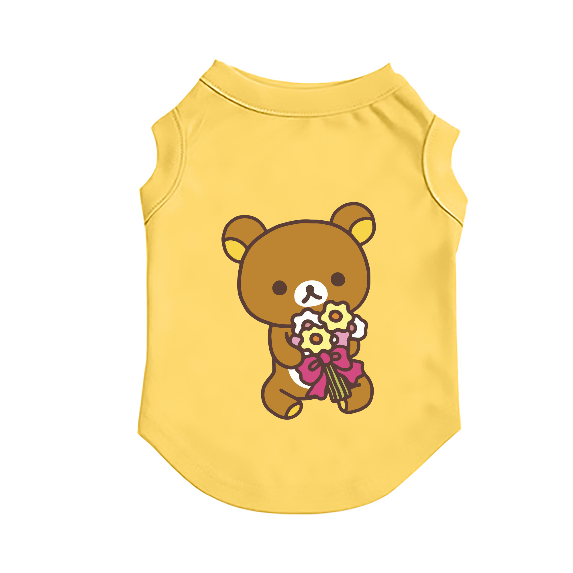 （画像用） リラックマ リラックマ キイロイトリ Rilakkuma Korilakkuma Kiiroitori ペット用ベスト