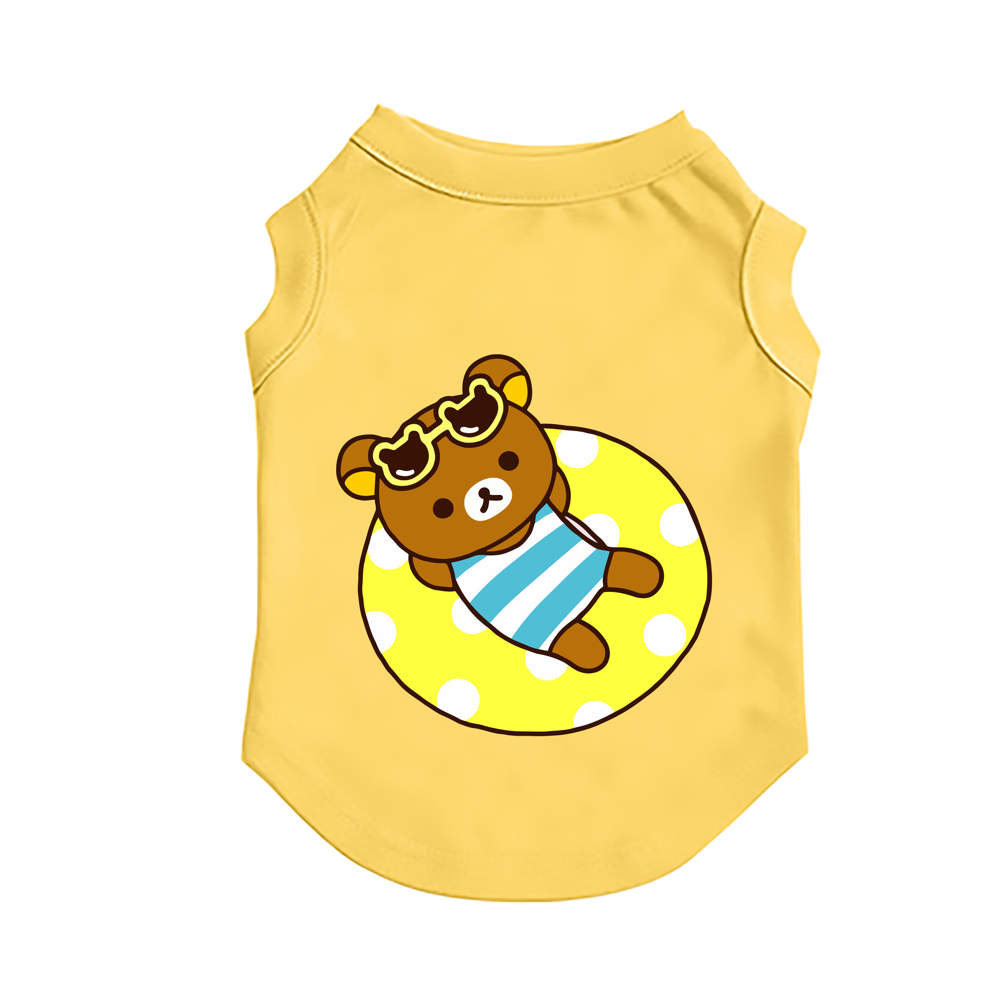 （画像用） リラックマ リラックマ キイロイトリ Rilakkuma Korilakkuma Kiiroitori ペット用ベスト