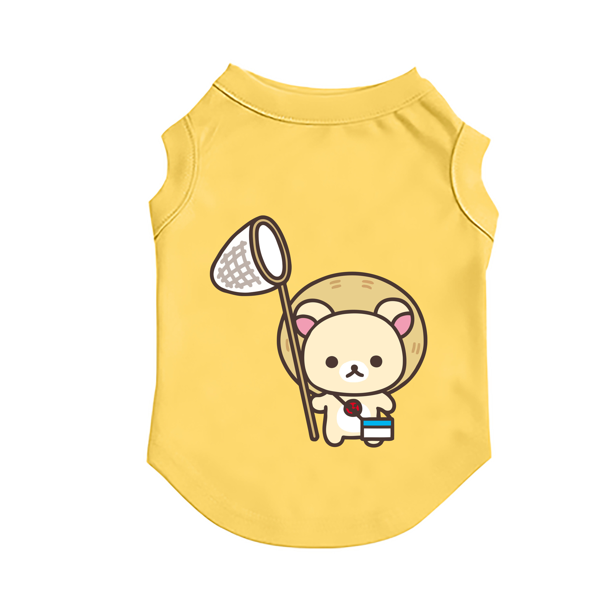 （画像用） リラックマ リラックマ キイロイトリ Rilakkuma Korilakkuma Kiiroitori ペット用ベスト