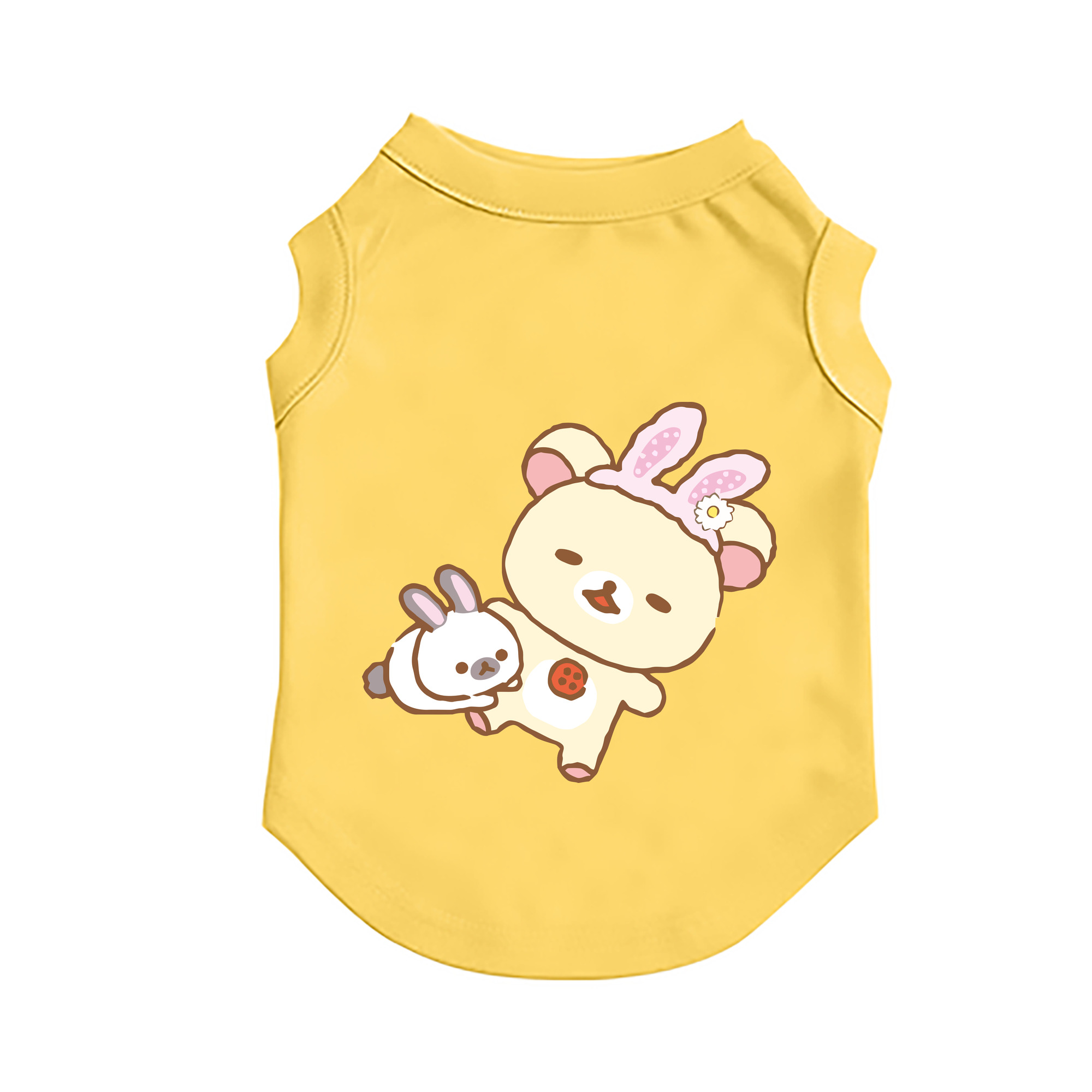 （画像用） リラックマ リラックマ キイロイトリ Rilakkuma Korilakkuma Kiiroitori ペット用ベスト