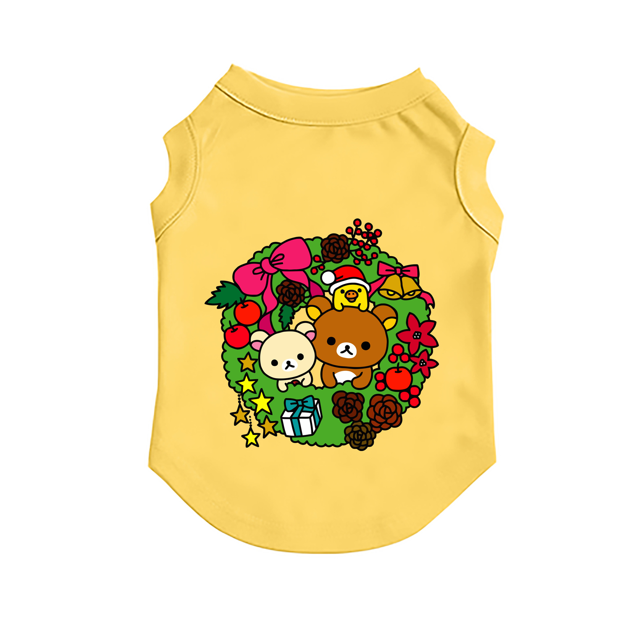 （画像用） リラックマ リラックマ キイロイトリ Rilakkuma Korilakkuma Kiiroitori ペット用ベスト