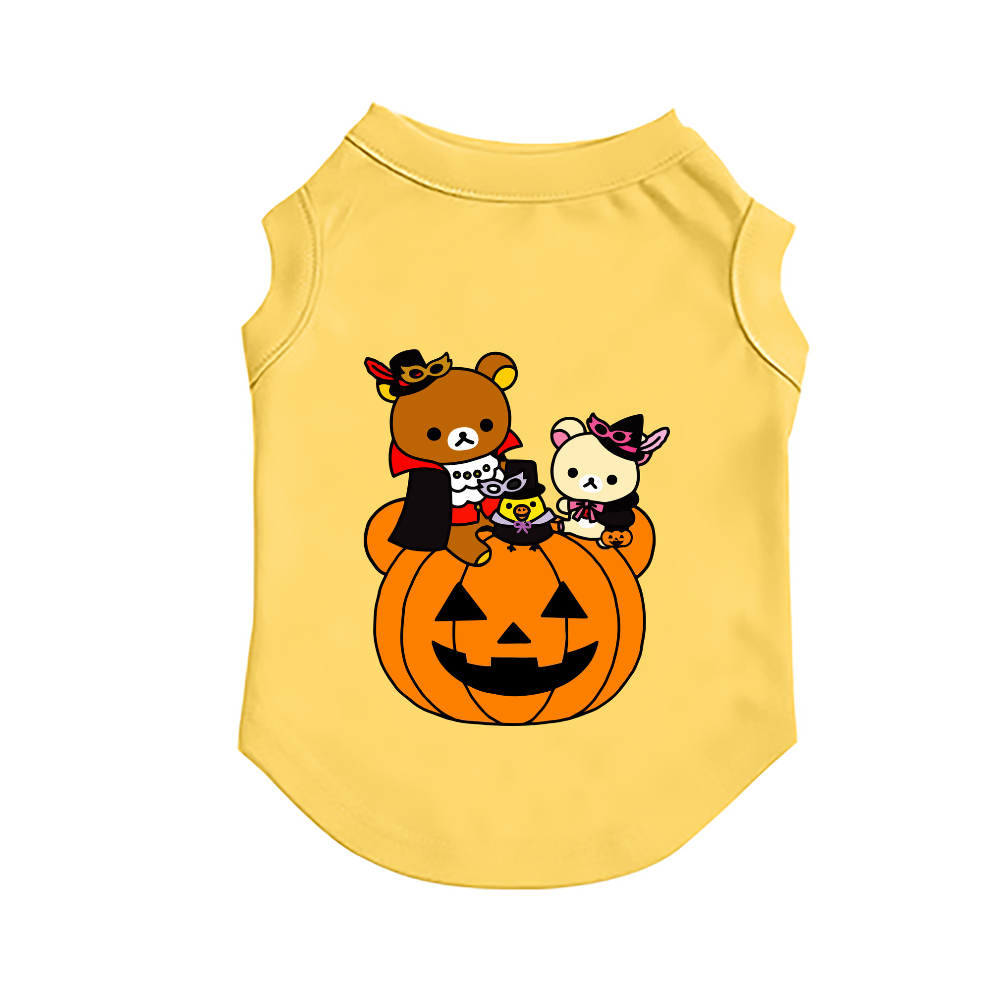 （画像用） リラックマ リラックマ キイロイトリ Rilakkuma Korilakkuma Kiiroitori ペット用ベスト