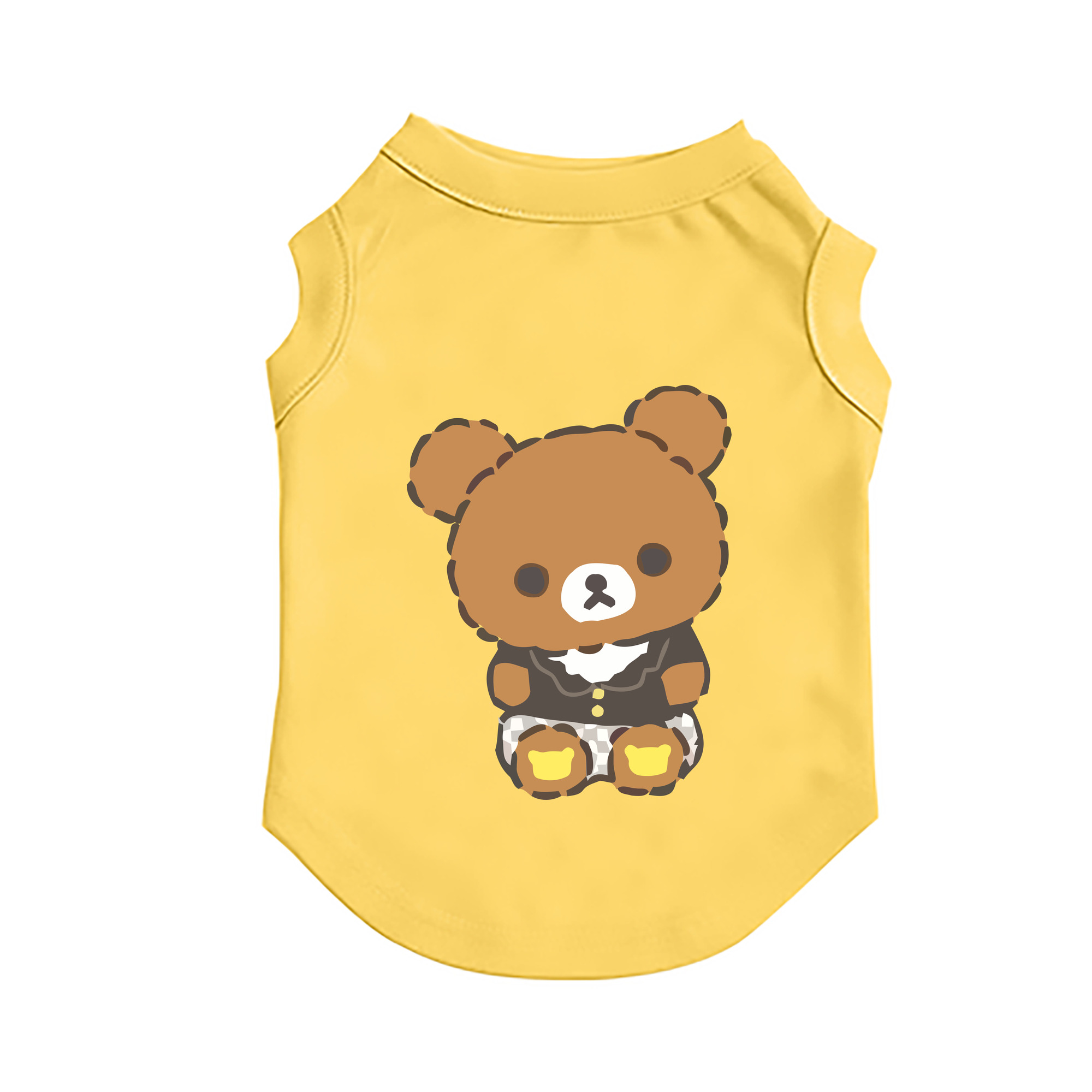 （画像用） リラックマ リラックマ キイロイトリ Rilakkuma Korilakkuma Kiiroitori ペット用ベスト