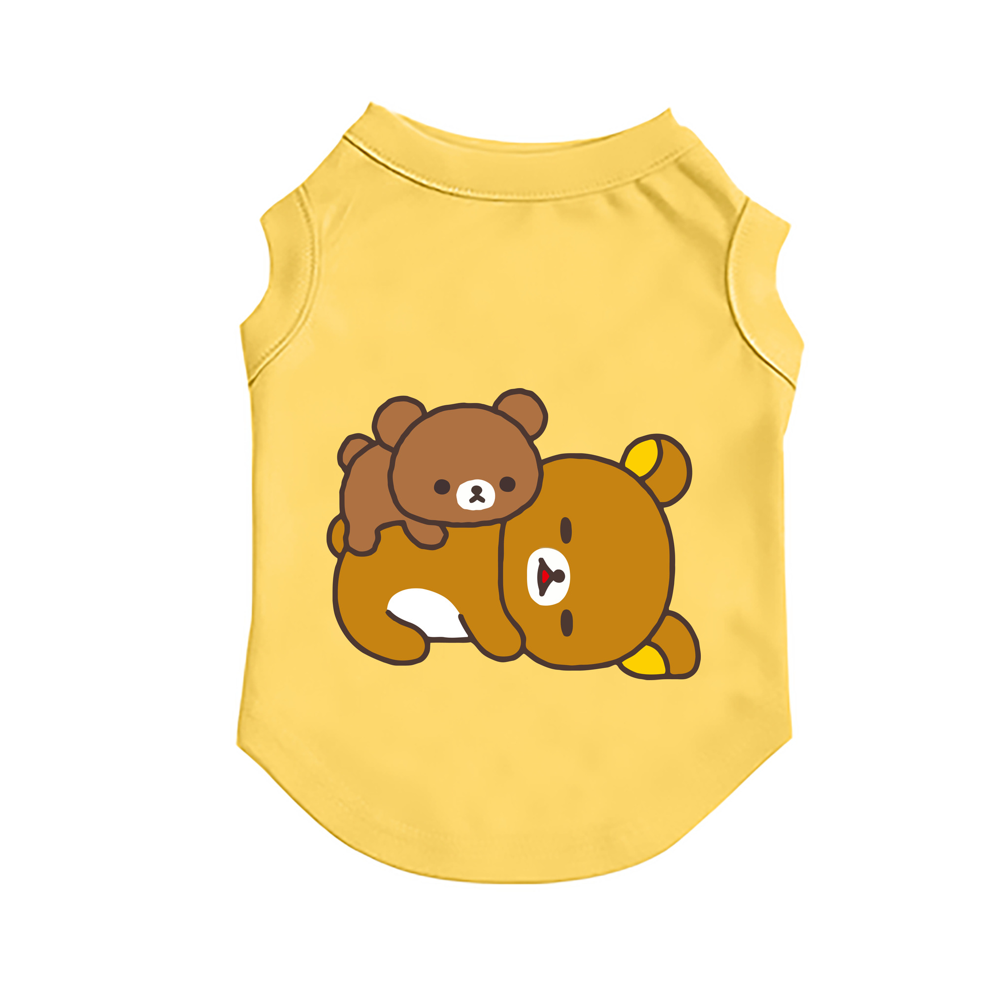 （画像用） リラックマ リラックマ キイロイトリ Rilakkuma Korilakkuma Kiiroitori ペット用ベスト