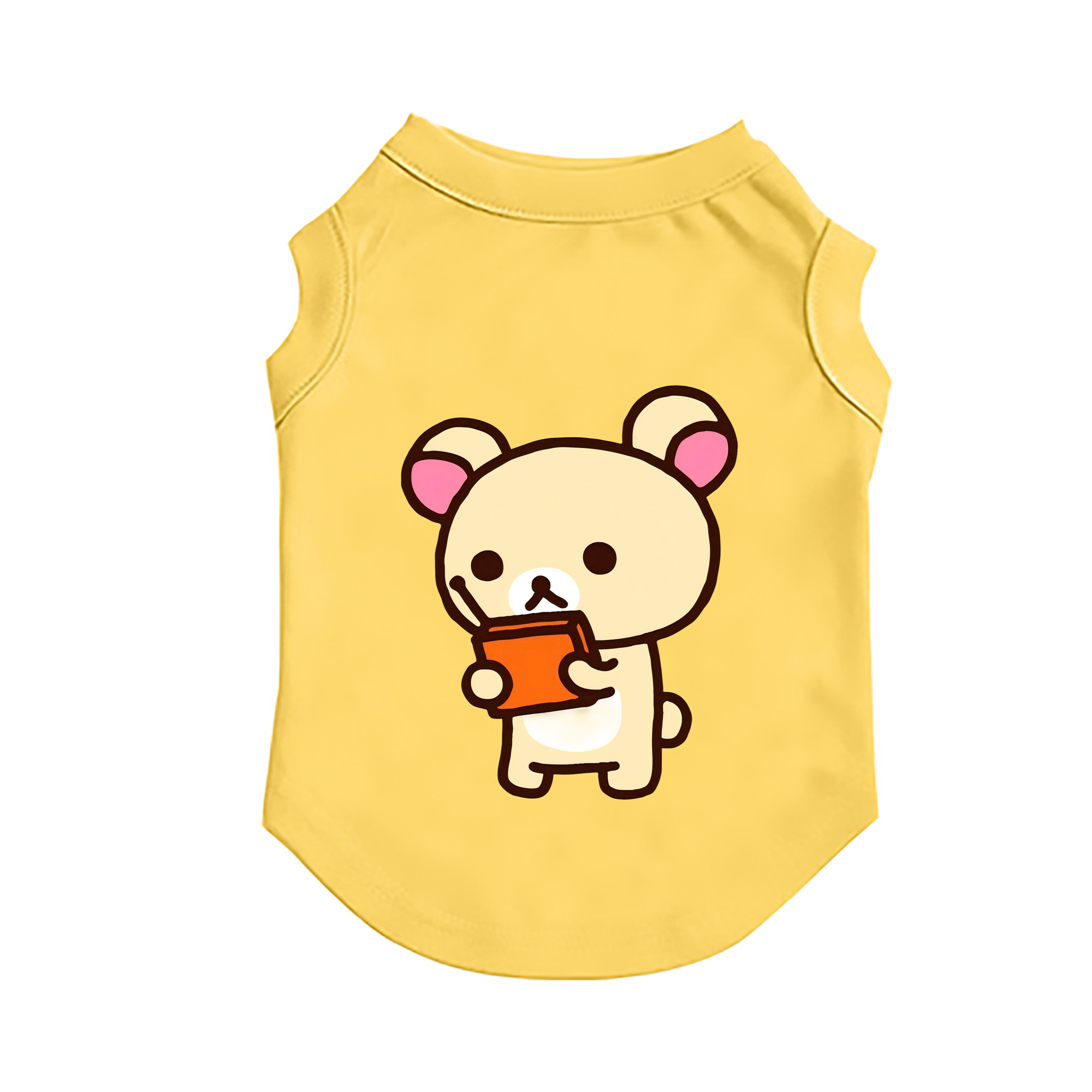 （画像用） リラックマ リラックマ キイロイトリ Rilakkuma Korilakkuma Kiiroitori ペット用ベスト