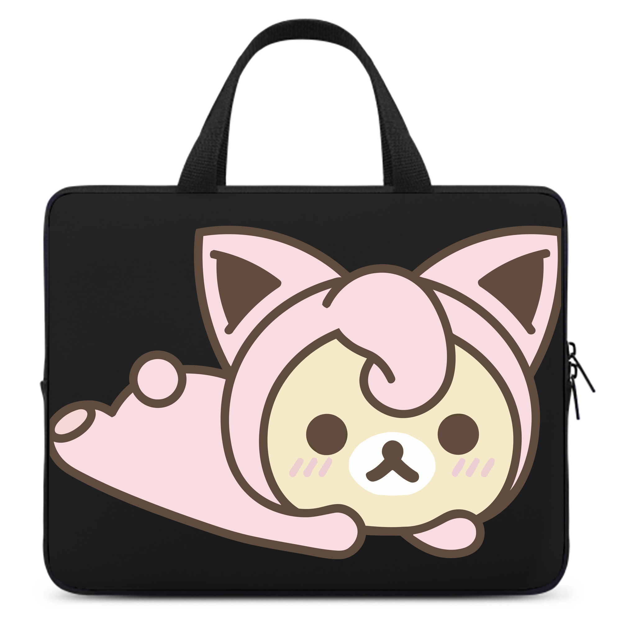 （画像用） リラックマ リラックマ キイロイトリ Rilakkuma Korilakkuma Kiiroitori 手提げノートパソコンバッグ