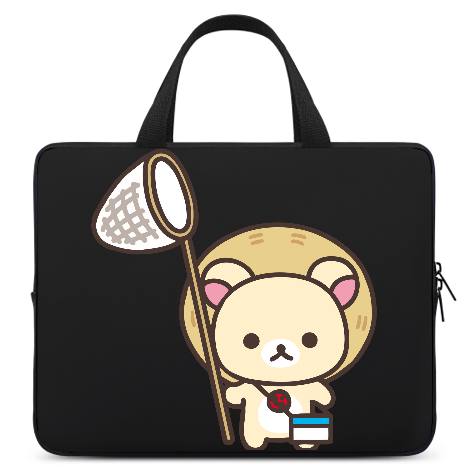 （画像用） リラックマ リラックマ キイロイトリ Rilakkuma Korilakkuma Kiiroitori 手提げノートパソコンバッグ