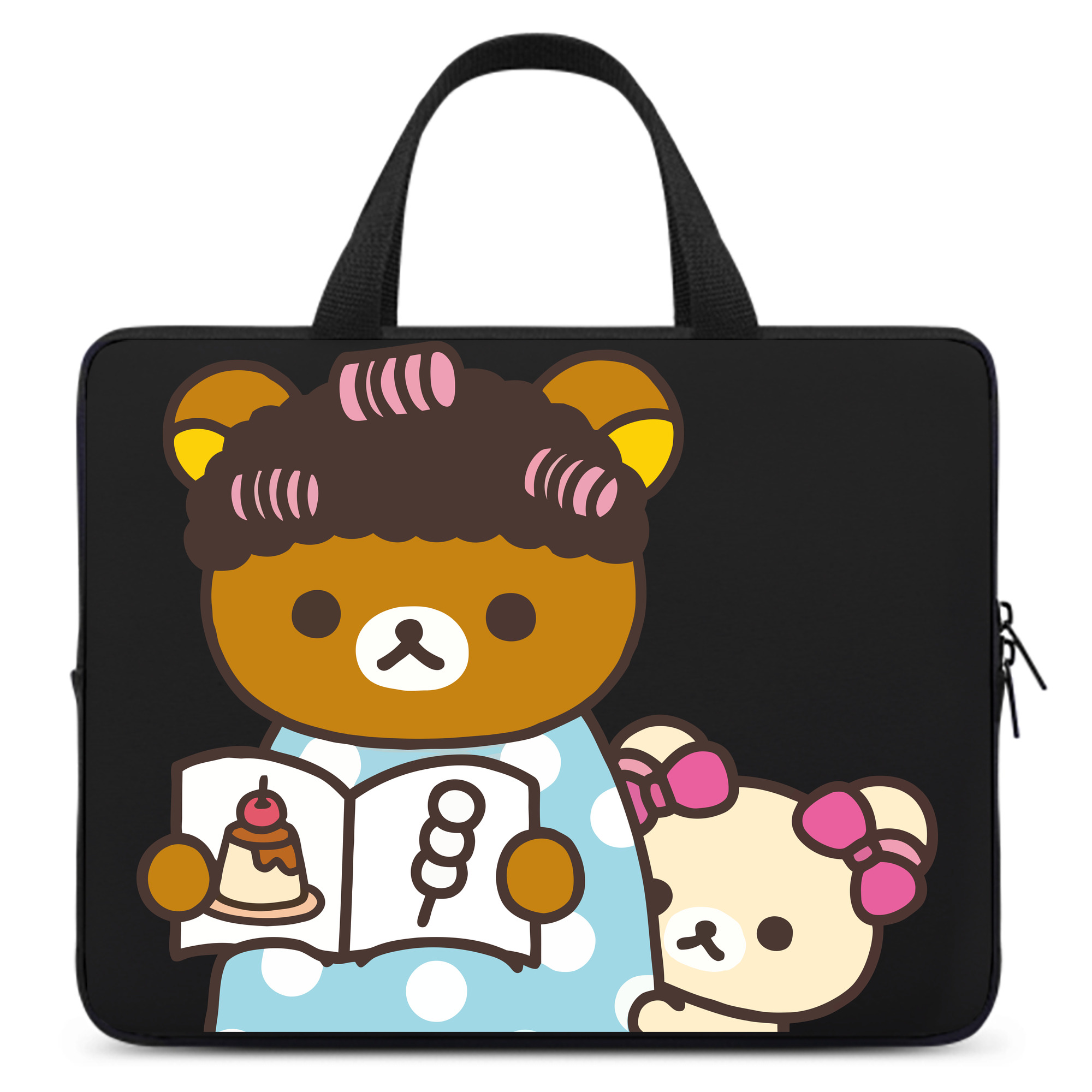 （画像用） リラックマ リラックマ キイロイトリ Rilakkuma Korilakkuma Kiiroitori 手提げノートパソコンバッグ