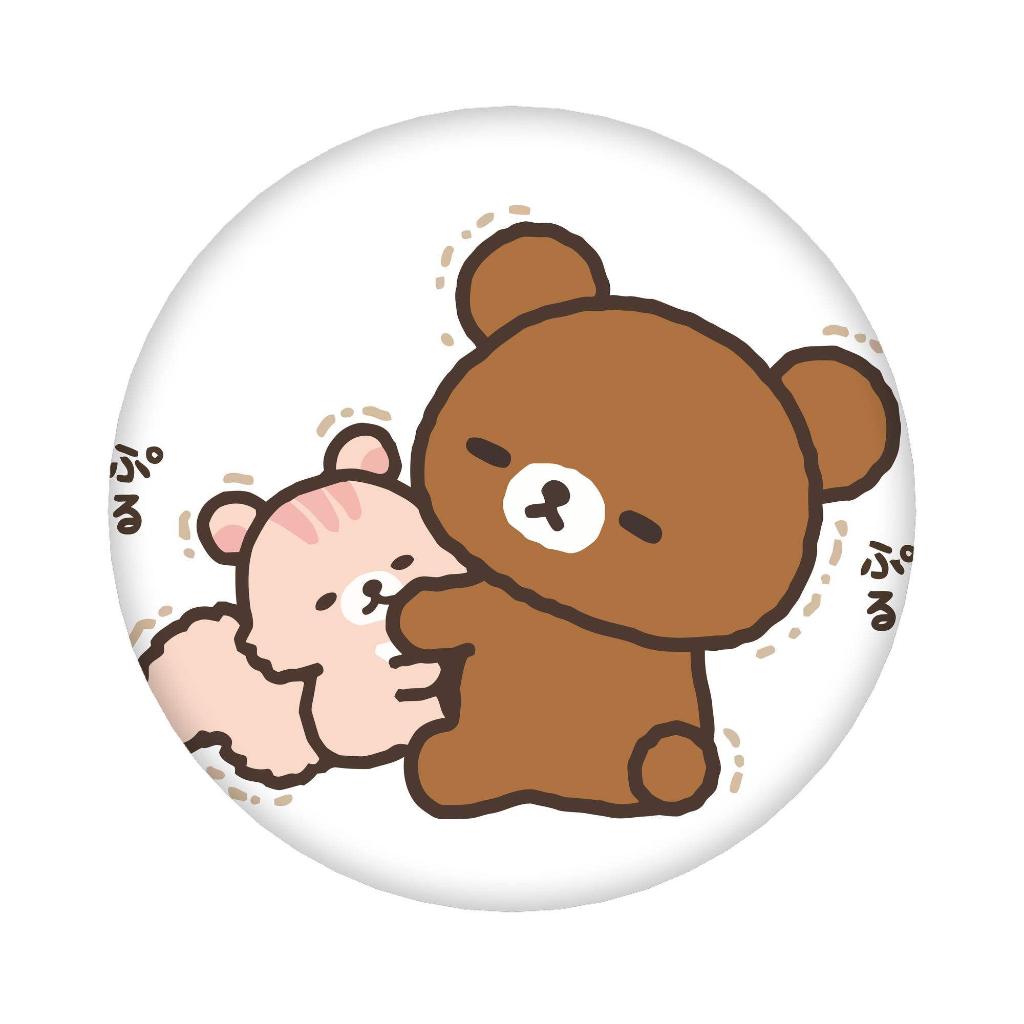 （画像用） リラックマ リラックマ キイロイトリ Rilakkuma Korilakkuma Kiiroitori 6cm 缶バッジ 複数セット